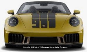 Porsche 911 Spirit 70 Bergaya Retro, Edisi Terbatas